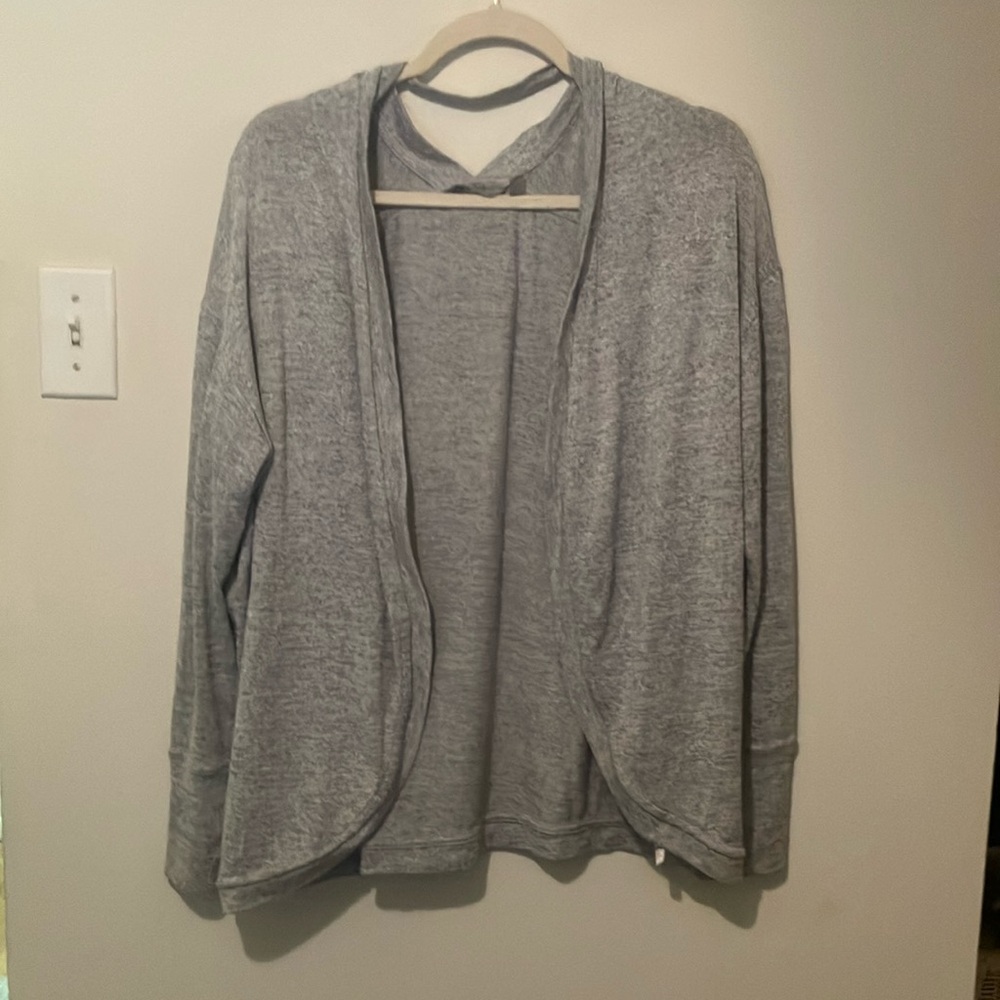 Athleta wrap front cardigan women’s M